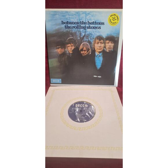 The Rolling Stones- Between the Buttons Yellow Vinyl DECCA 6835 207 EX EX WOW! - Picture 1 of 9